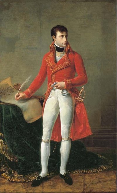 Portrait of Napoleon Bonaparte, Full-Length, as First Consul by Antoine Jean Gros